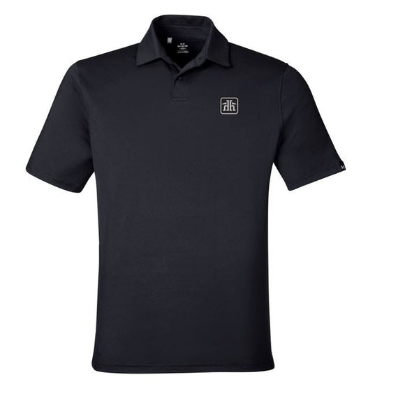 Polo Hommes Under Armour Recyclé - Noir