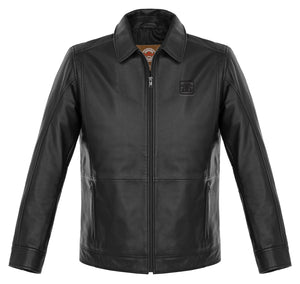 Veste en cuir pour hommes