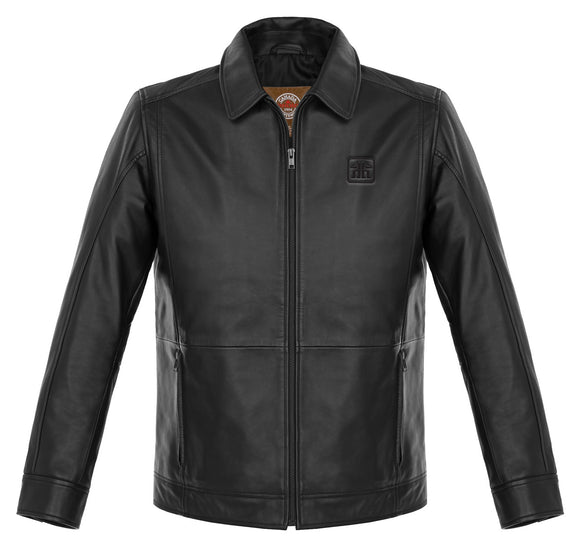 Veste en cuir pour hommes