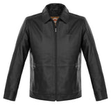 Veste en cuir pour hommes